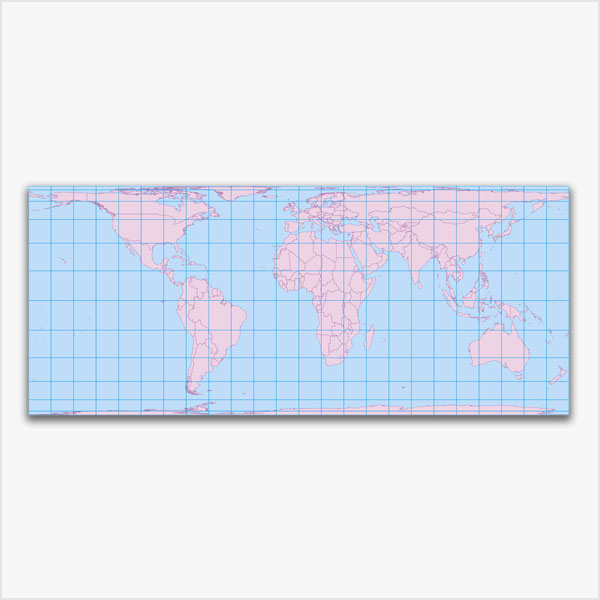 Weltkarten-Bundle Vektorkarten