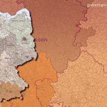 PLZ-Karte Deutschland 5-stellig, Postleitzahlenkarte 5-stellig Illustrator AI-Datei Vektorkarte Download