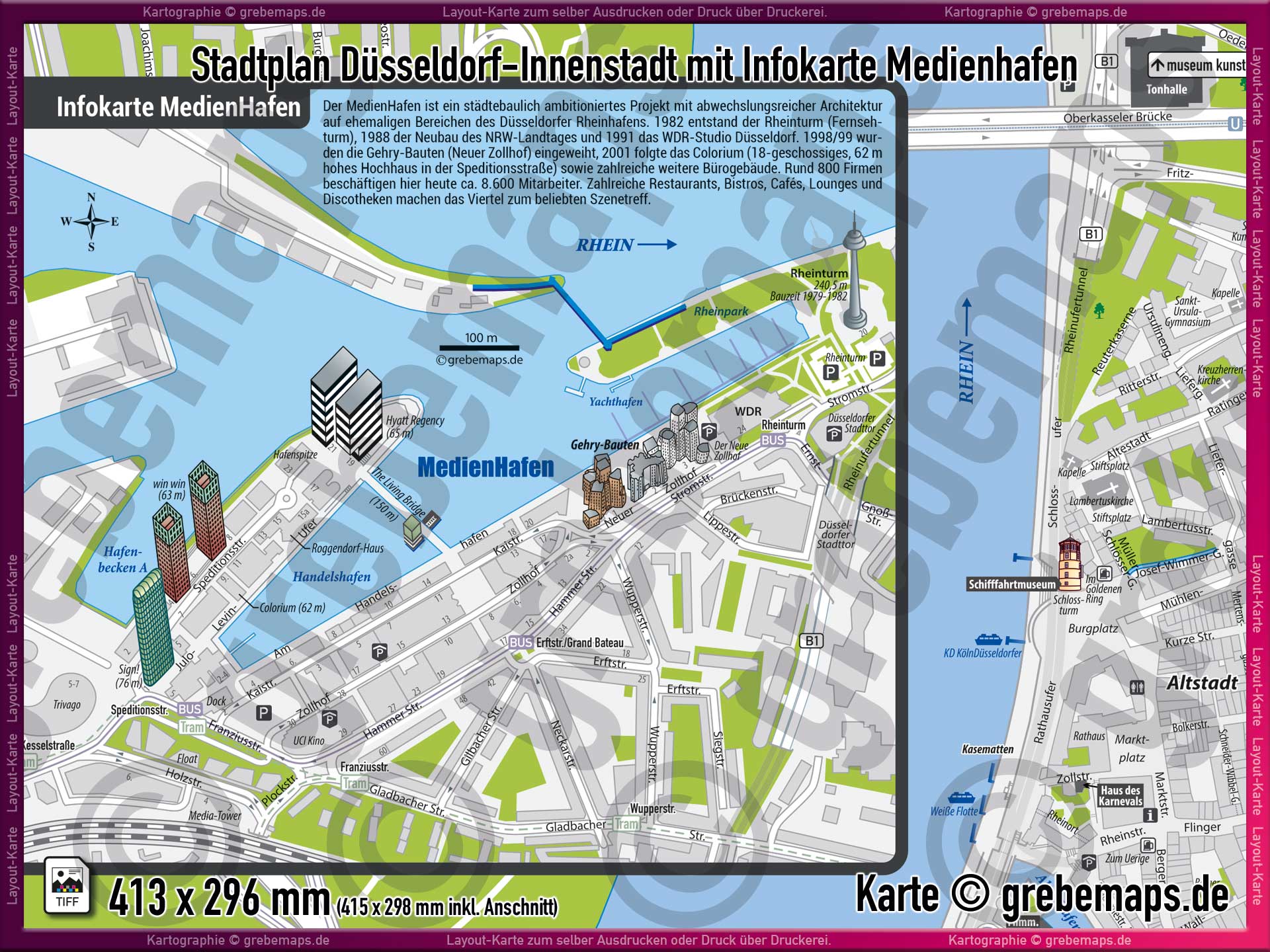 80058_stadtplan_duesseldorf_innenstadt_medienhafen_karte_stadtplan_landkarte_drucken_druckdatei_03