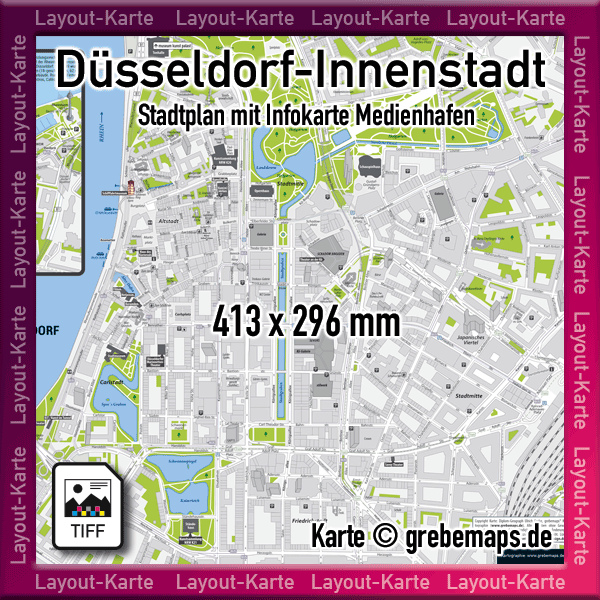 p50058a_karte_duesseldorf_innenstadt_infokarte_medienhafen_stadtplan_stadtkarte_basiskarte_druck_download